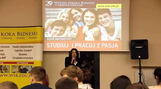 'Dzień Maturzysty' w WSB w Dąbrowie Górniczej 