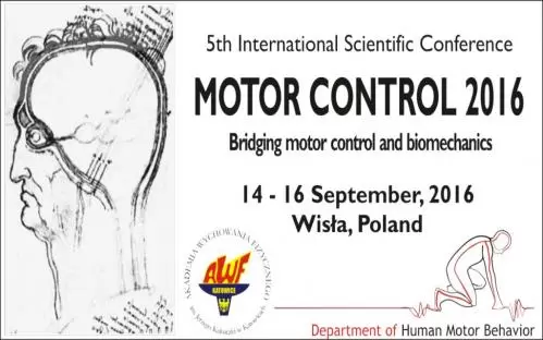Akademia Wychowania Fizycznego im. Jerzego Kuczki w Katowicach zaprasza do udziału w konferencji naukowej Motor Control 2016 