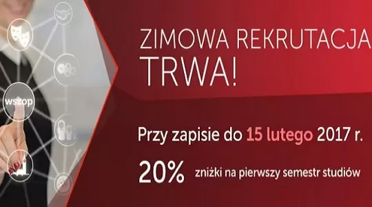 Trwa zimowa rekrutacja na studia w WSZOP w Katowicach 