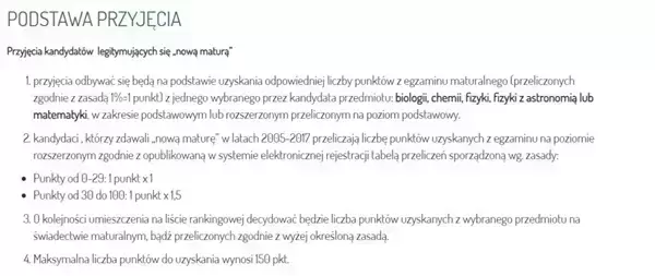 zasady rekrutacji SUMSP