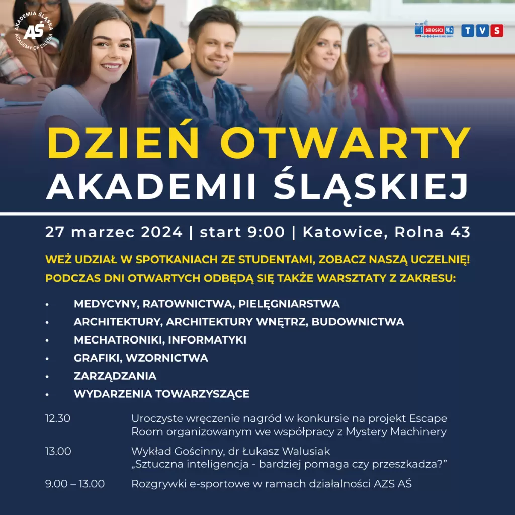 DZIEŃ OTWARTY AKADEMII ŚLĄSKIEJ 