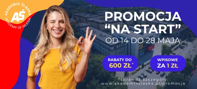 Akademia Śląska obniża koszty rekrutacji dla kandydatów na studia 2026/2027