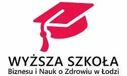 Logo Wyższa Szkoła Biznesu i Nauk o Zdrowiu w Łodzi - Filia w Rybniku <small>(Uczelnia niepubliczna)</small>