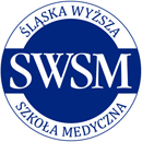 Logo Śląska Wyższa Szkoła Medyczna (ŚWSM) w Katowicach <small>(Uczelnia niepubliczna)</small>